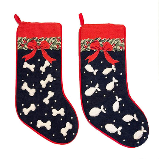 NEW Custom Designed Needlepoint Christmas Stockings