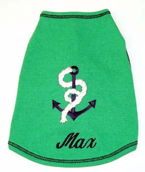 Dog T-Shirt-Anchors Away! - A Pet's World