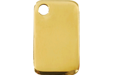 Brass Pet ID Tags in 3 Sizes - A Pet's World