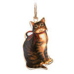 Load image into Gallery viewer, Kitty Cat Christmas Ornament double sided
