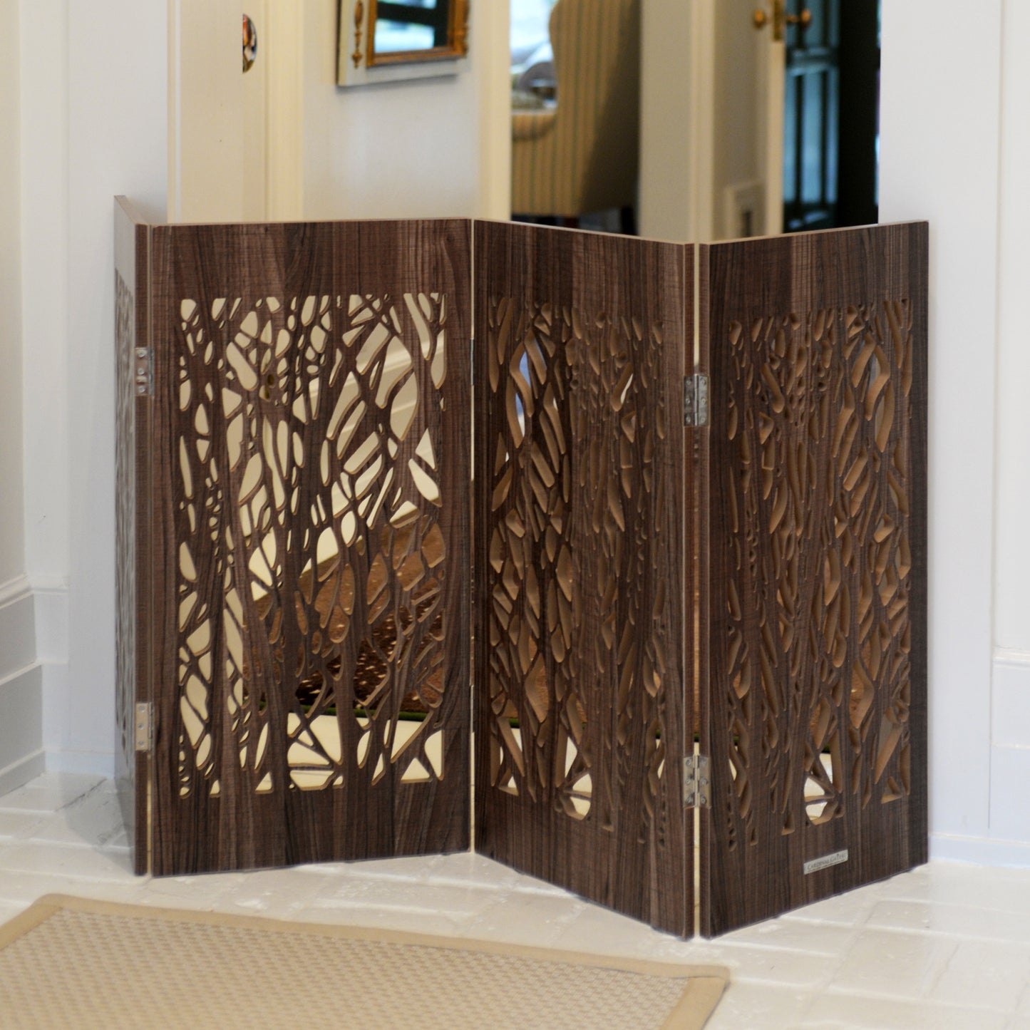 Decorative Free Standing Pet Gates - A Pet's World
