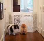 Load image into Gallery viewer, Decorative Free Standing Pet Gates - A Pet&#39;s World
