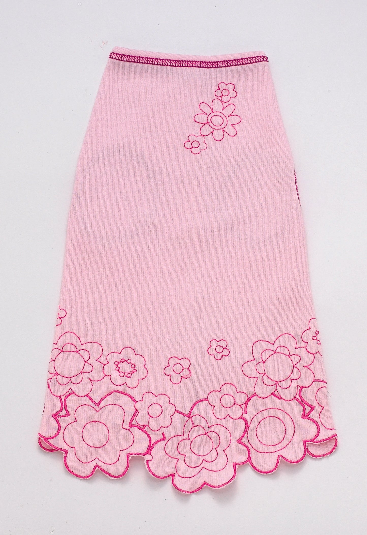 Dog T-Shirt-Pink Posy Flowers - A Pet's World