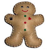 Load image into Gallery viewer, Dog Toy-Gingerbread Man with Squeaker - A Pet&#39;s World
