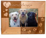 Load image into Gallery viewer, Granddogs Personalized Pet Frame - A Pet&#39;s World
