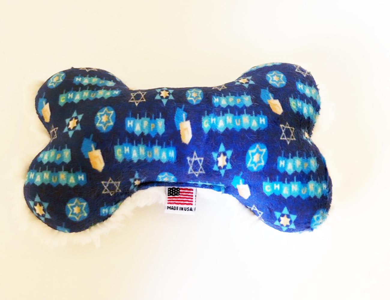 Dog Toy-Hanukkah Bone with Squeaker