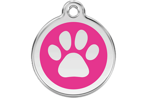 Enamel Dog ID Tags - A Pet's World