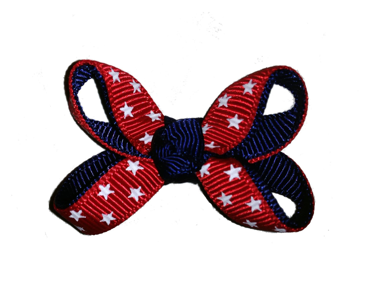 Dog Hair Bows-Patriotic Stars