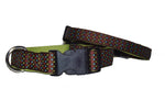 Load image into Gallery viewer, Ribbon Dog Collars-Triple Dots - A Pet&#39;s World
