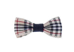 Load image into Gallery viewer, Dog Hair Bows-Tan Plaid Bow Tie - A Pet&#39;s World
