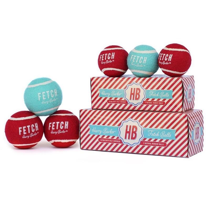 Dog Toys- 2" Fetch Play Balls-3 in a Box - A Pet's World