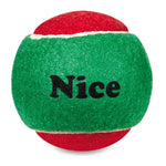 Load image into Gallery viewer, Dog Toys-Naughty and Nice Tennis Balls - A Pet&#39;s World
