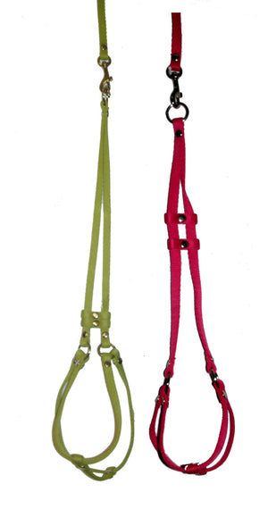 Super Soft Nylon step-in adjustable harnesses for teacup and small dogs