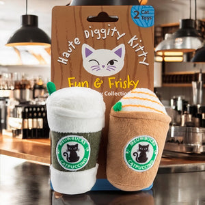Cat Toy - Meowbucks Catpuccino Parody toy