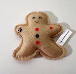 Load image into Gallery viewer, Gingerbread Soft Felt Toy with Catnip
