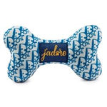 Load image into Gallery viewer, Back view of Dogior designer parody dog toy 
