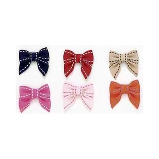 Dog Hair Bows--Saddle Stitch Bows