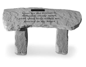 Pet Memorial-Small Bench Personalized - A Pet's World