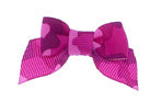 Dog Hair Bow-Pink Camouflage Bow with Tails - A Pet's World