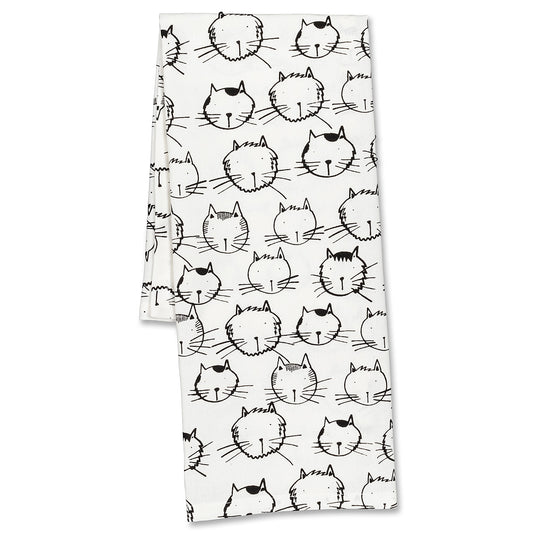 Tea Towel-Funny Cat Faces