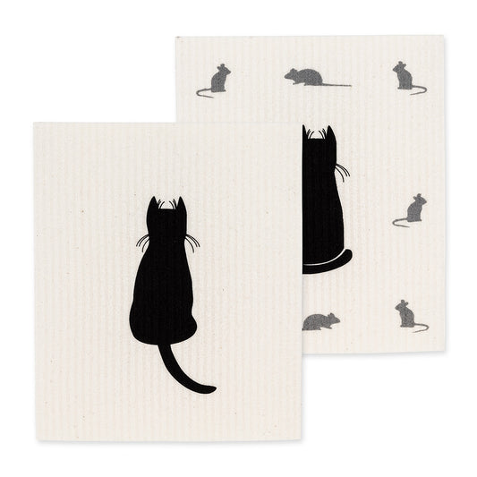 Amazing Dish cloth Set Cant and Mice