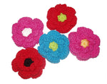 Load image into Gallery viewer, Crocheted Flower Enhancers - A Pet&#39;s World
