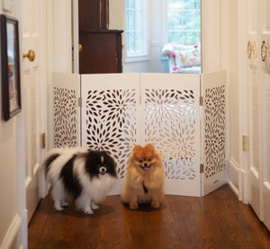 Decorative Free Standing Pet Gates - A Pet's World