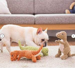 Dog with Dinosaur Dog toys