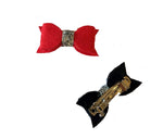 Load image into Gallery viewer, Dog Hair Bows - Felt Bows Tie Barrettes - A Pet&#39;s World
