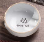 Load image into Gallery viewer, Good Cat Tiny Ceramic Bowl - A Pet&#39;s World
