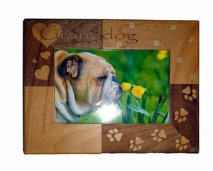 Granddog Personalized Pet Frame - A Pet's World
