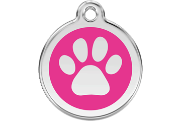 Enamel Dog ID Tags - A Pet's World