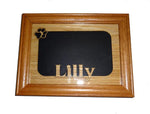 Load image into Gallery viewer, Laser Cut Personalized Wood Photo Frame 5 X 7 - A Pet&#39;s World

