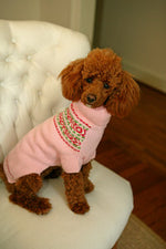 Load image into Gallery viewer, Dog Sweaters-Pink Fair Isle - A Pet&#39;s World
