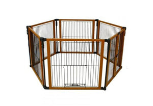 Perfect Fit Freestanding Pet Gate with Door - A Pet's World