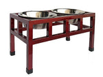 Load image into Gallery viewer, Dog Diner-Four Square Double Diner - A Pet&#39;s World
