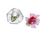 Load image into Gallery viewer, Petal Flower with Pearls dog wedding hair accessories in 2 colors
