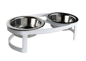 Pet Diner-Raindrop Double Diner for Tiny and Small Pets - A Pet's World