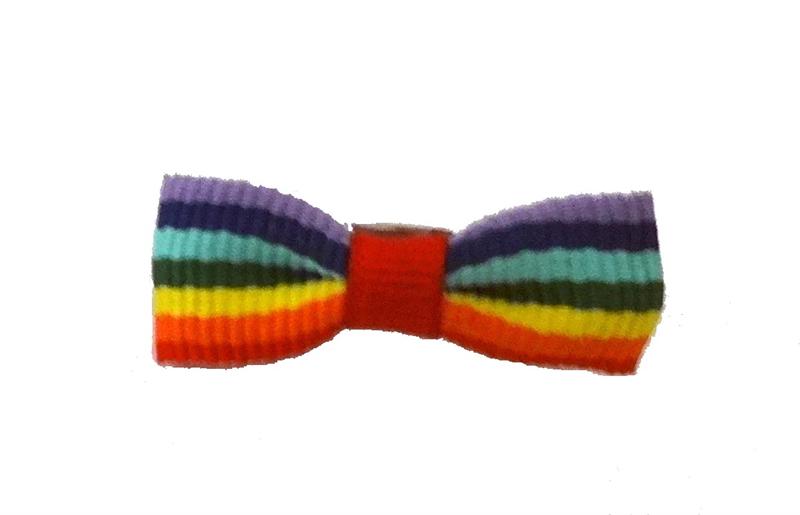 Dog Hair Bow - Pride Bow Tie - A Pet's World