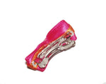 Load image into Gallery viewer, Dog Hair Bows -   Satin Stripe with Rhinestones - A Pet&#39;s World
