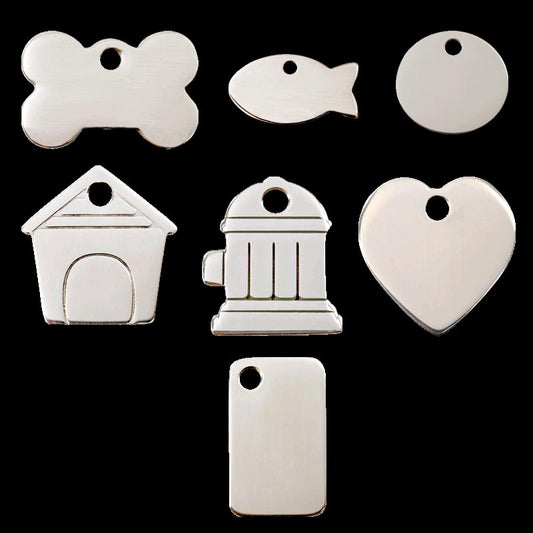 Stainless Steel Pet ID Tags - A Pet's World