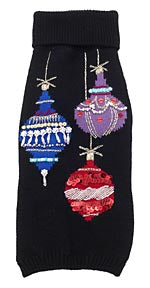 Dog Sweaters-Sequin and Pearl Ornaments - A Pet's World