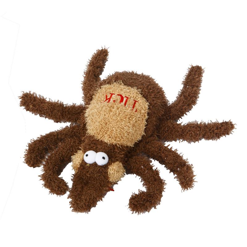 Dog Toys - Flea and Tick Plush Toys with Squeakers - A Pet's World