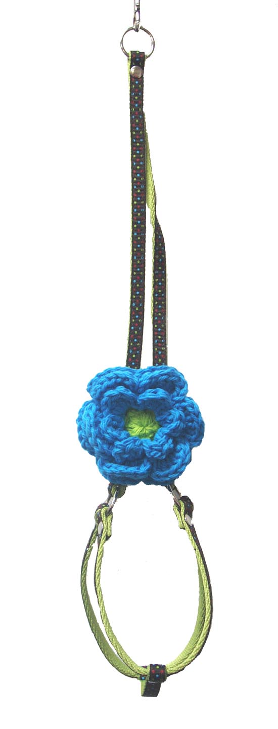 Crocheted Flower Enhancers - A Pet's World