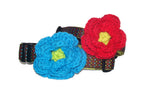 Load image into Gallery viewer, Ribbon Dog Collars-Triple Dots - A Pet&#39;s World
