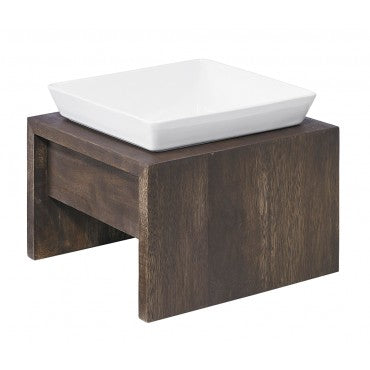 Pet Feeder-Artisan Wood Single Feeders - A Pet's World