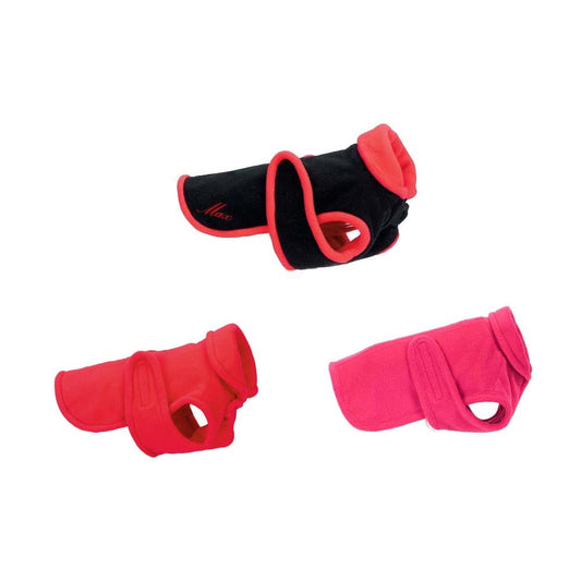 Dog Coat-  Warm Double Ply Fleece - A Pet's World