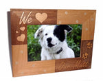 Load image into Gallery viewer, We Love our Mutt Personalized Photo Frame 4 X 6 - A Pet&#39;s World

