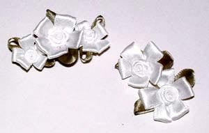 Dog Hair Flowers-White Wedding Petal Flowers - A Pet's World