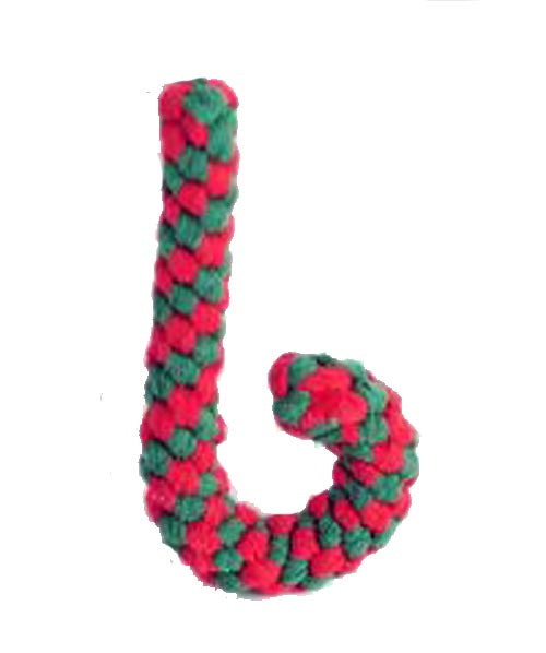 Dog Toy-Christmas Rope Candy Cane